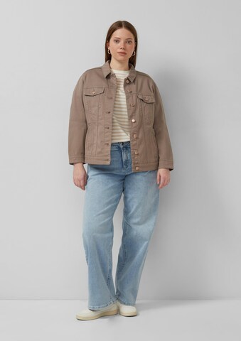 QS Between-season jacket in Brown