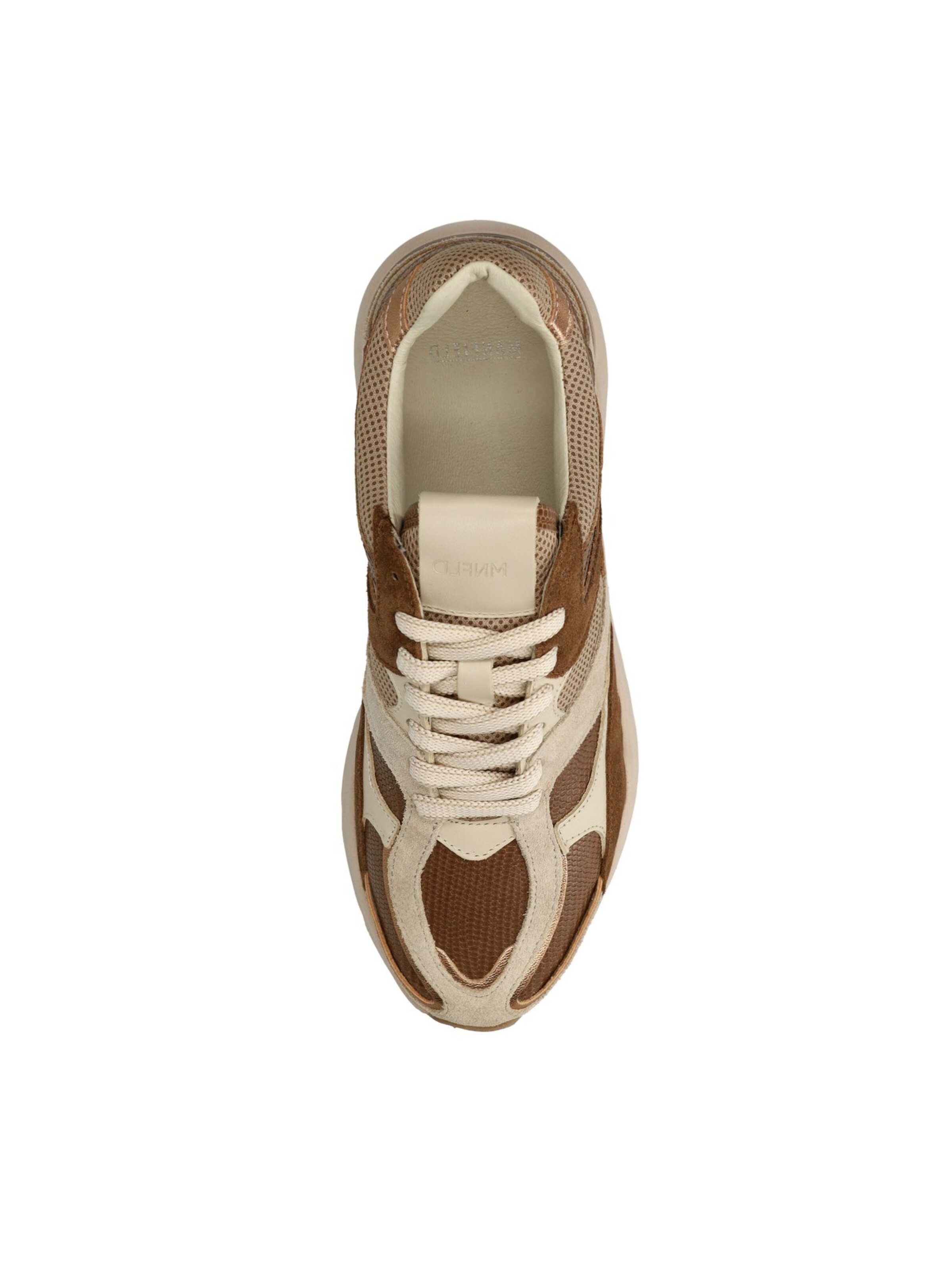 MANFIELD Sneaker in Braun