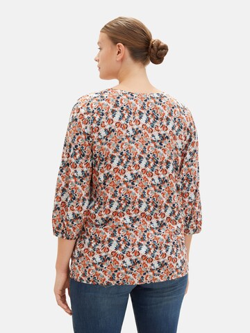 Tom Tailor Women + Blouse in Orange