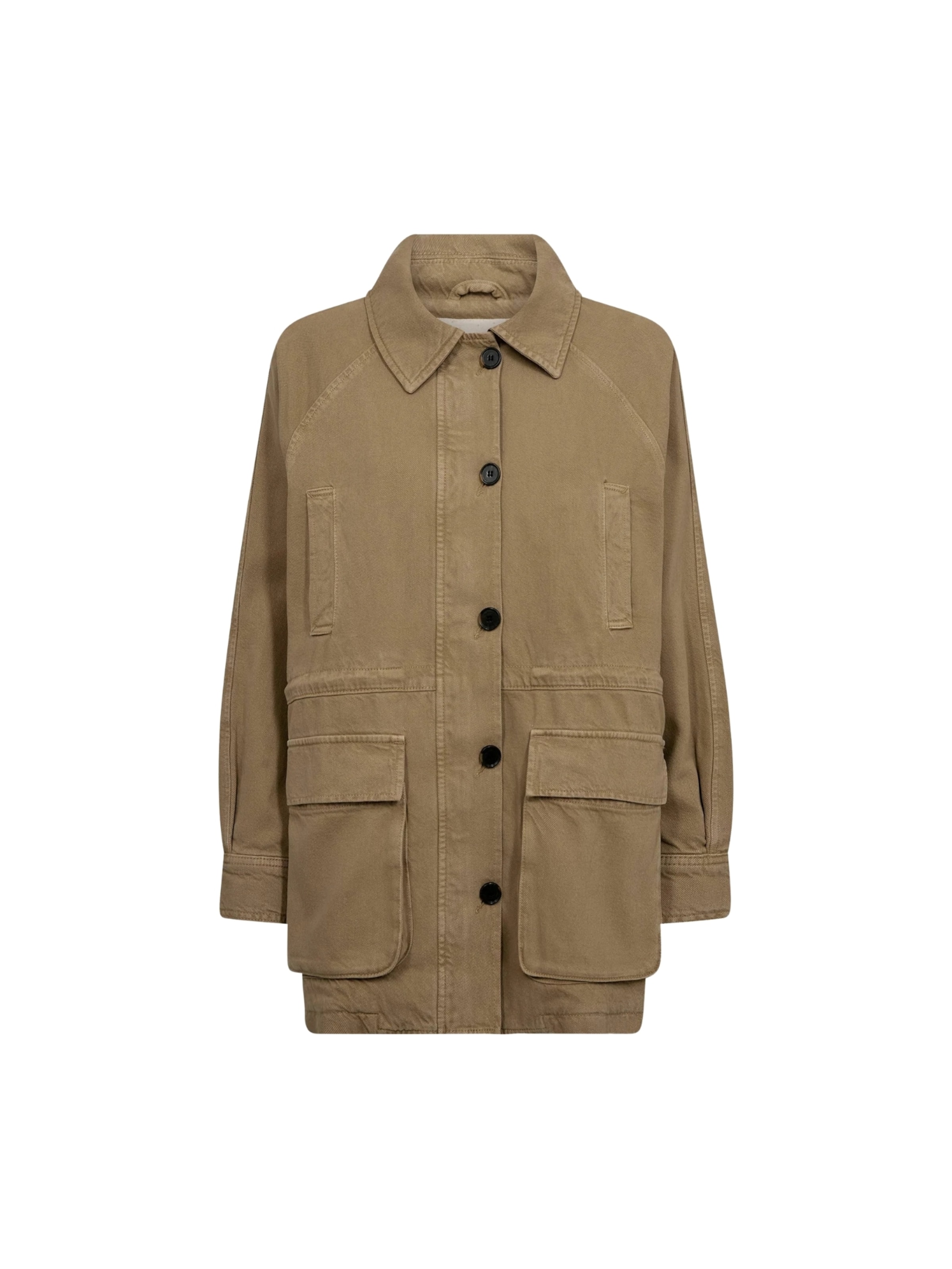 Ivy Copenhagen Overgangsjakke ' IVY-Daphne ' i grøn: forside