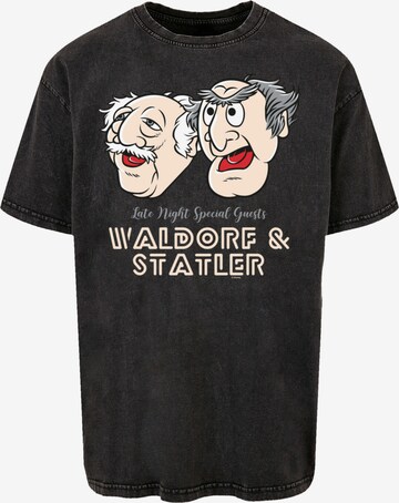 Waldorf Statler\' F4NT4STIC ABOUT T-Shirt Late Schwarz | YOU \'Disney Night Muppets in &