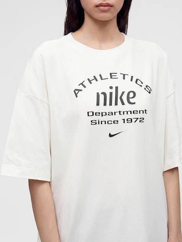 Nike Sportswear Υπερμέγεθες μπλουζάκι 'NSW X TRNG' σε λευκό