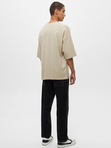 Pull&Bear T-Shirt in Beige