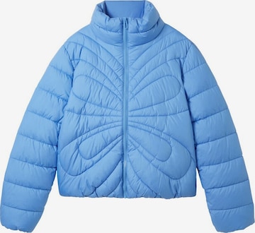 TOM TAILOR DENIM Winter Jacket in Blue: front