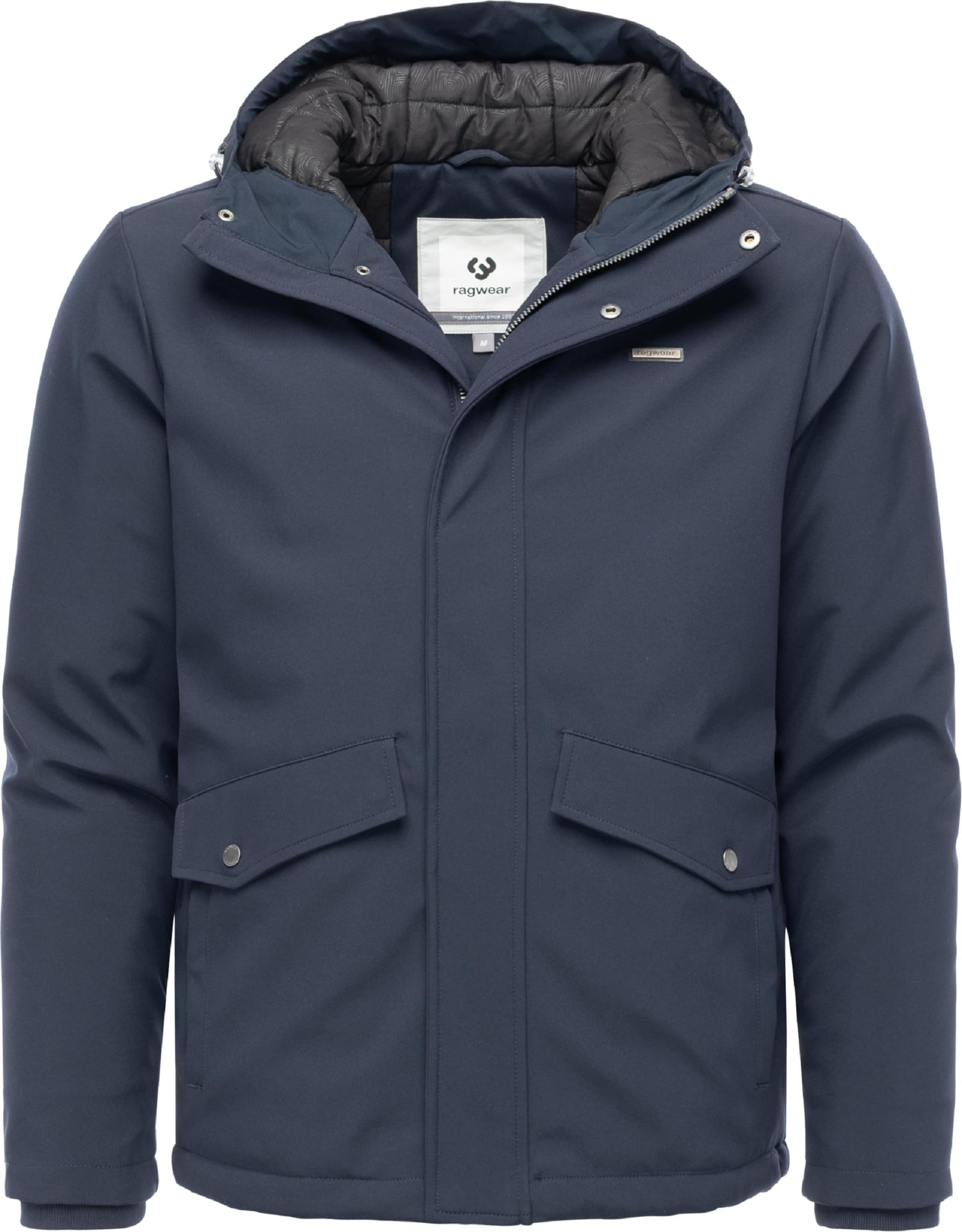 Ragwear Übergangsjacke 'Shellis Youmodo' in Blau: Vorderseite