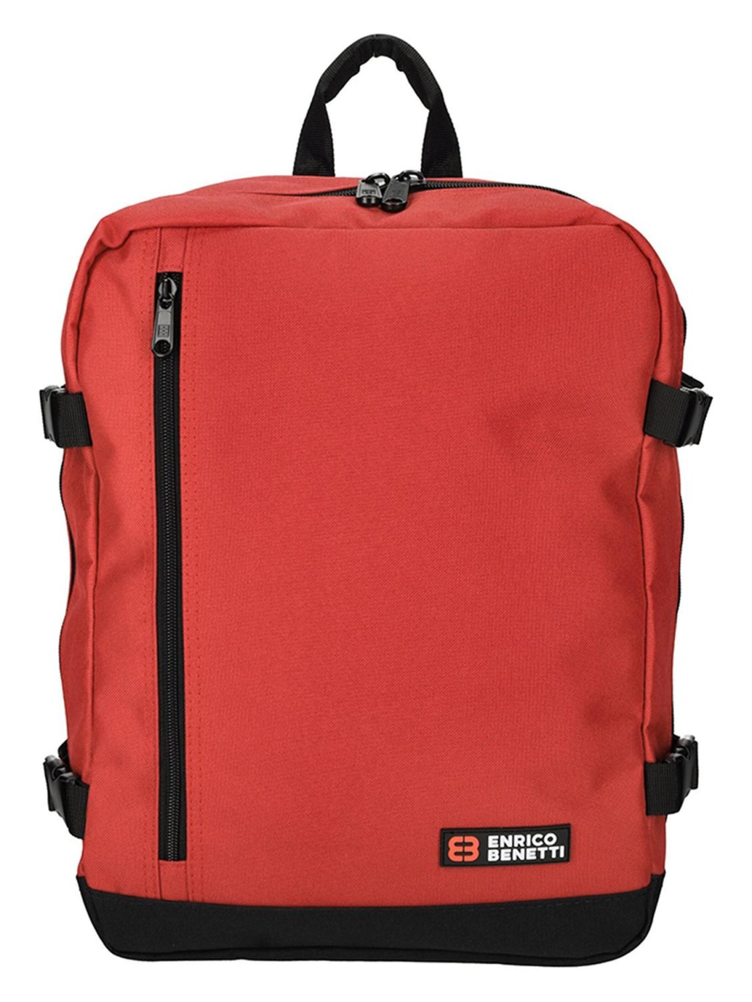 Enrico Benetti Rugzak in Rood: voorkant