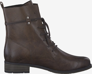 MARCO TOZZI Lace-Up Ankle Boots in Brown