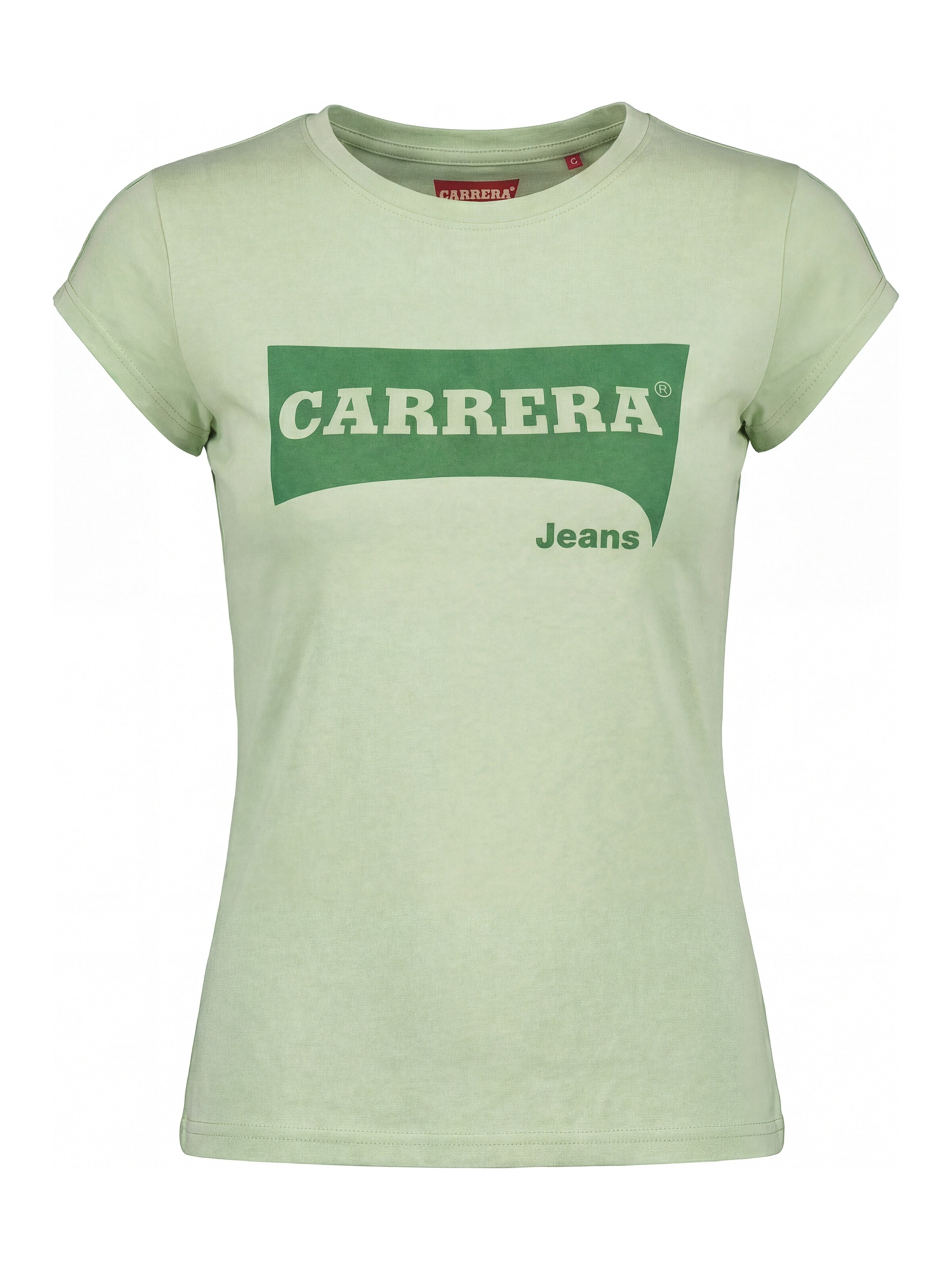 Carrera Jeans Shirt 'Logo'‌‌‌‌‌‌ in Grün: Vorderseite