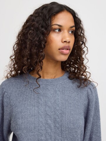 ICHI Trui ' KAMARA MS3 ' in Blauw