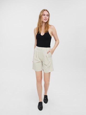 VERO MODA - Loosefit Pantalón plisado 'Troian' en beige