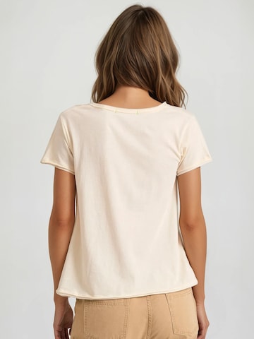 Maglietta di Funky Buddha in beige