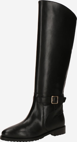 Cizme de la BRONX pe negru: față