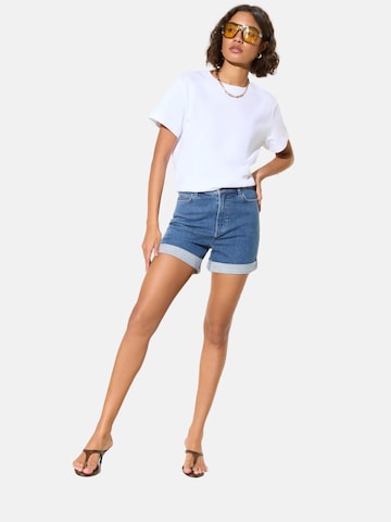 Friends Like These Regular Jeans i blå: framsida