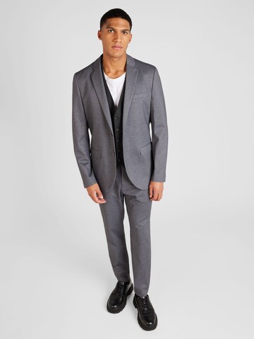 Coupe regular Veste de costume 'George' Matinique en gris