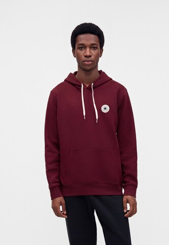 CONVERSE Sweatshirt 'CHUCK' in Red: front