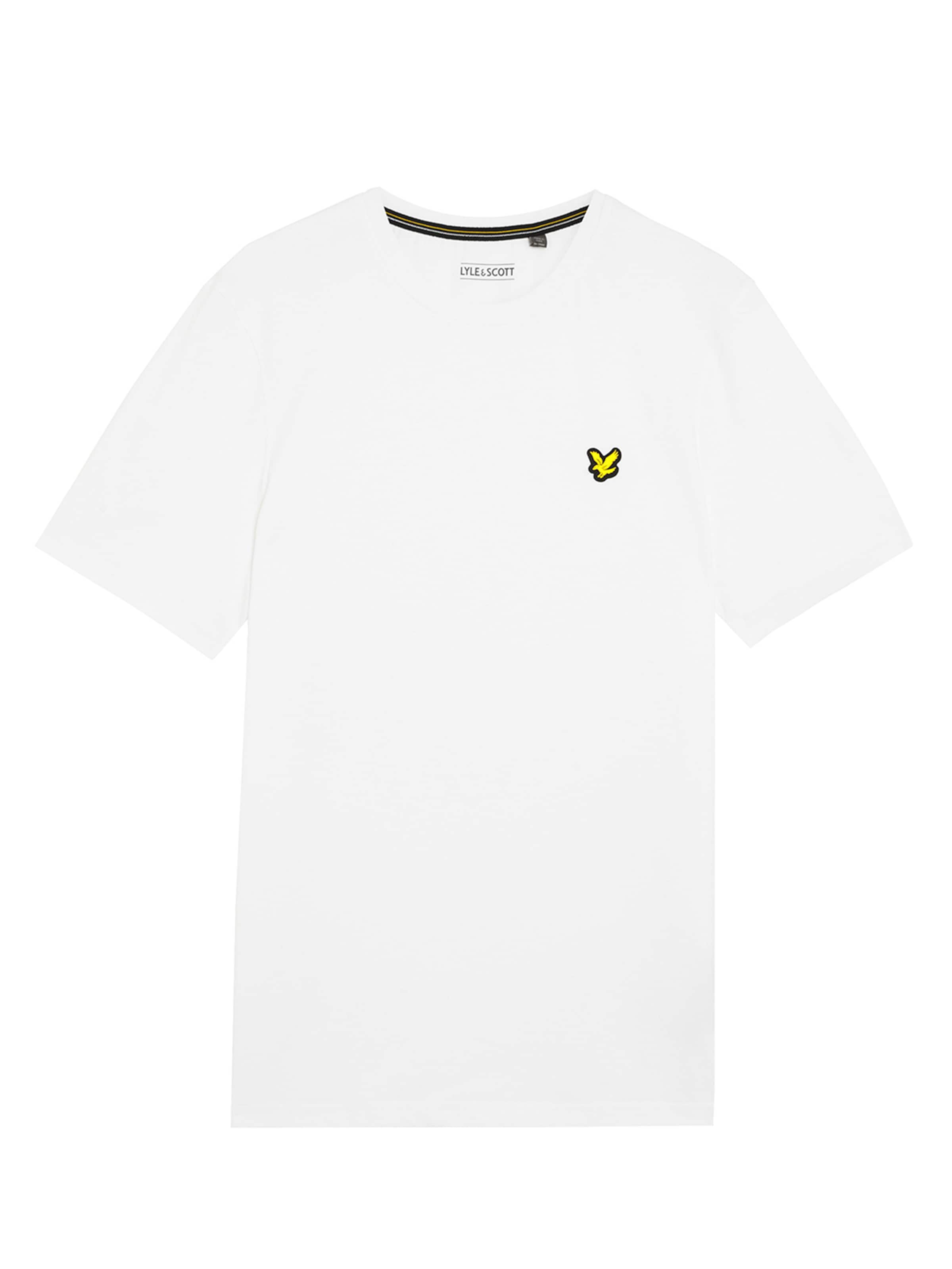 Lyle & Scott Shirt in Wit: voorkant