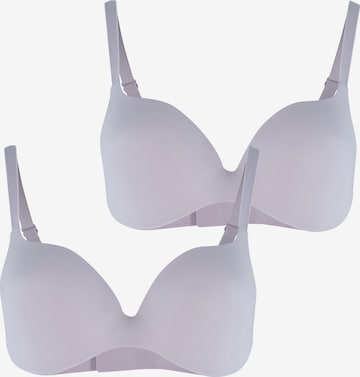 Royal Lounge Intimates T-shirt Bra ' Royal Fit ' in Purple: front