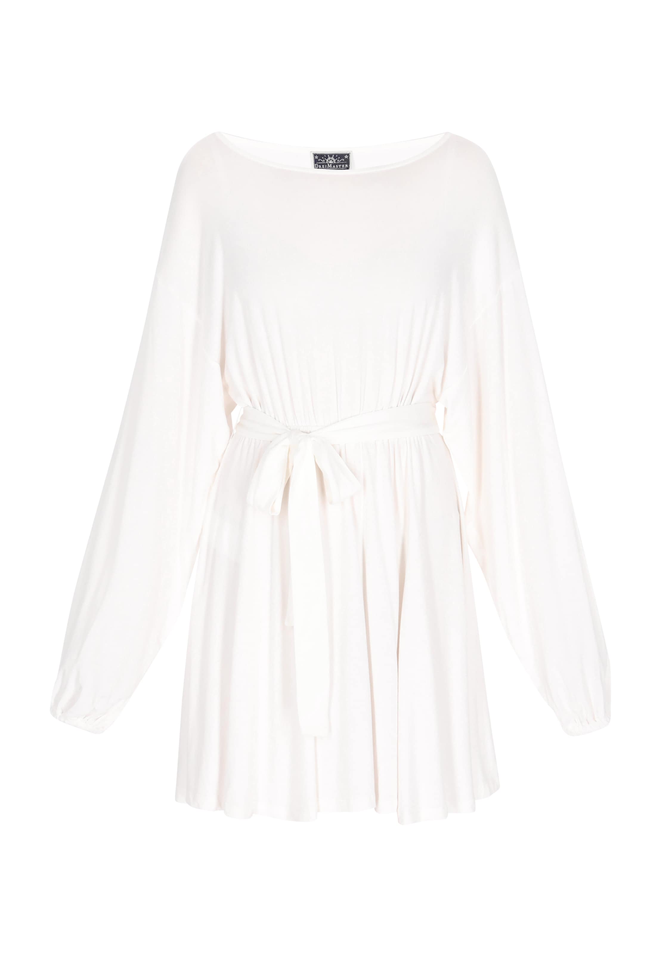 Robe 'Fashion Look' DreiMaster Maritim en blanc : devant