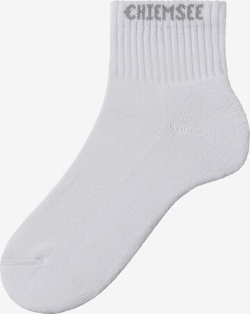 CHIEMSEE Athletic Socks in White