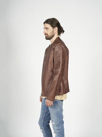 FREAKY NATION Between-season jacket in Brown