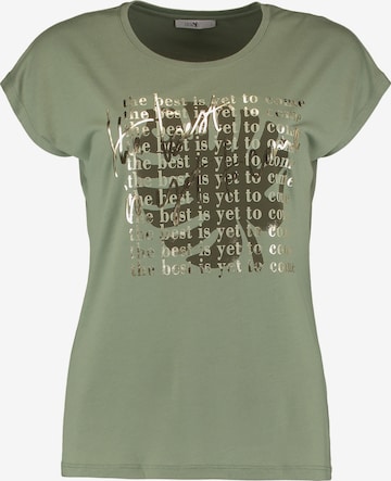 T-shirt 'Ta44ina' Hailys en vert : devant