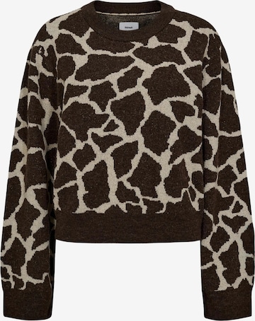 NÜMPH Pullover 'Grif' in Schwarz: Vorderseite