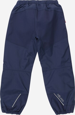 Tapered Pantaloni outdoor 'Lofoten' de la TROLLKIDS pe albastru