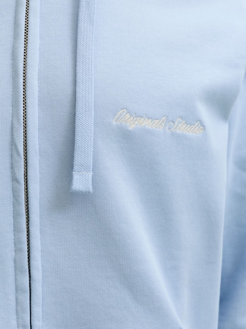 JACK & JONES Sweatvest 'JORNorrebro' in Blauw