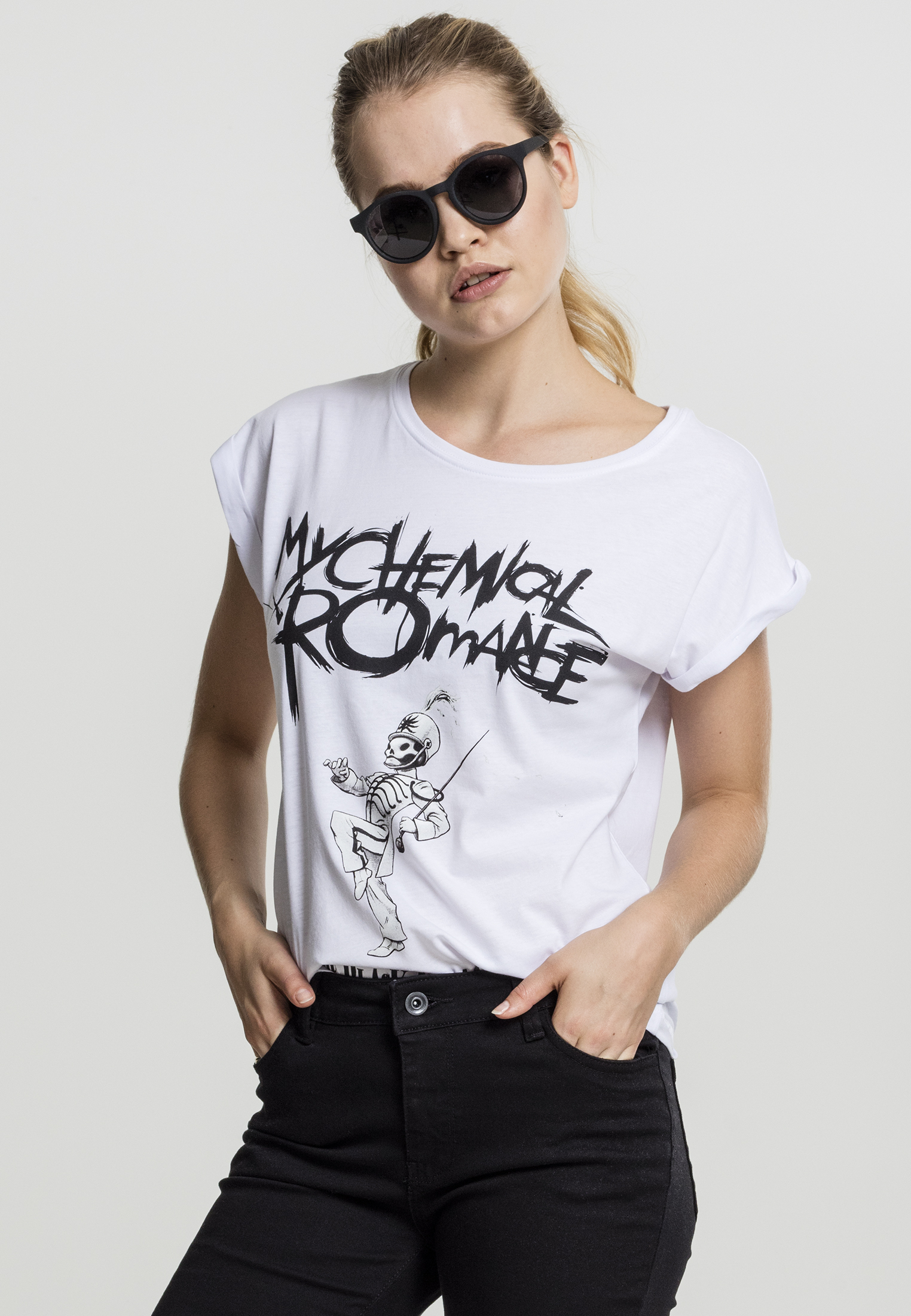 Merchcode Shirt My Chemical Romance in Weiß 