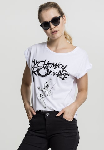 Merchcode Shirt 'My Chemical Romance' in Wit