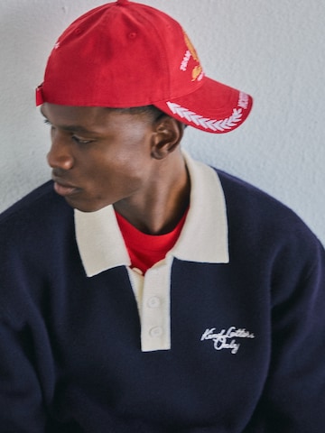 Bershka Shirt in Blue