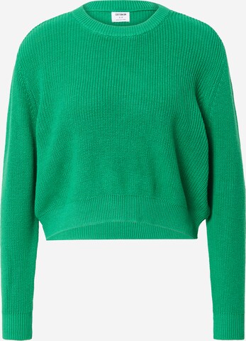 Cotton On Sweater 'EVERYDAY' in Green: front