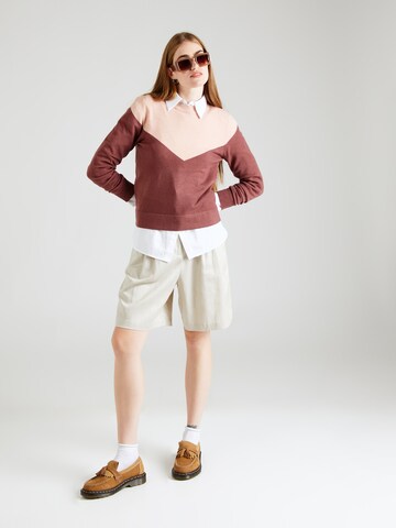VILA Sweater 'Vikerry' in Pink