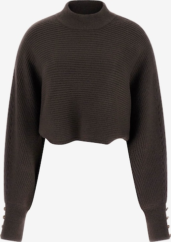 GUESS Pullover in Braun: Vorderseite