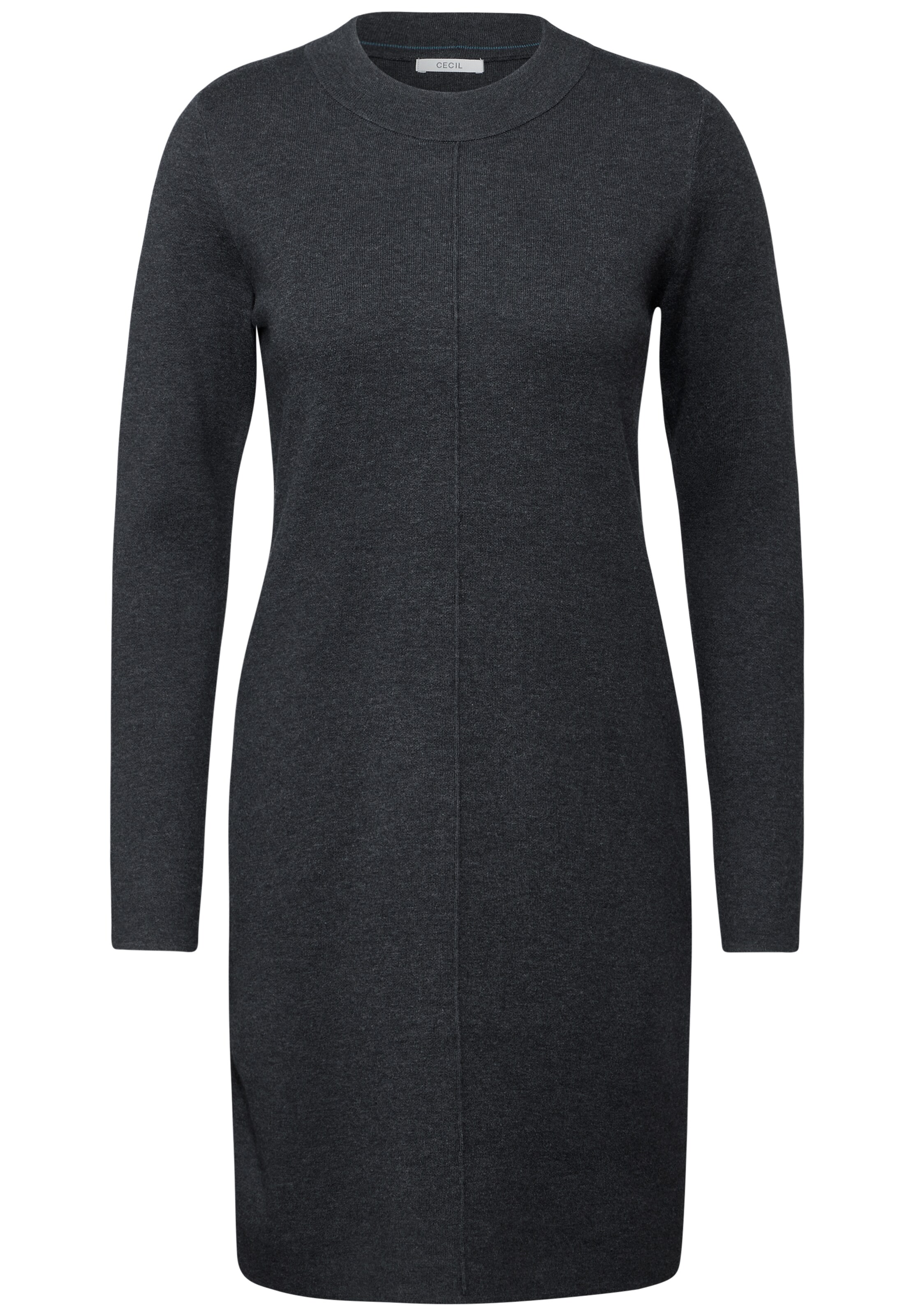 CECIL Strickkleid in Grau: Vorderseite