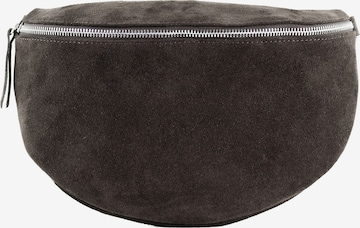 lePelou Fanny Pack 'VALENTINA large' in Brown: front