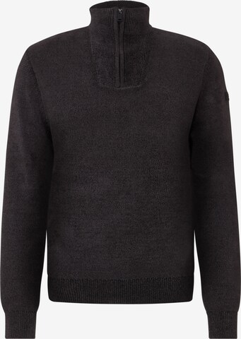 Street One MEN Sweater in Black: front