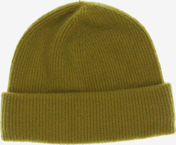 Monki Hat & Cap in One size in Green: front