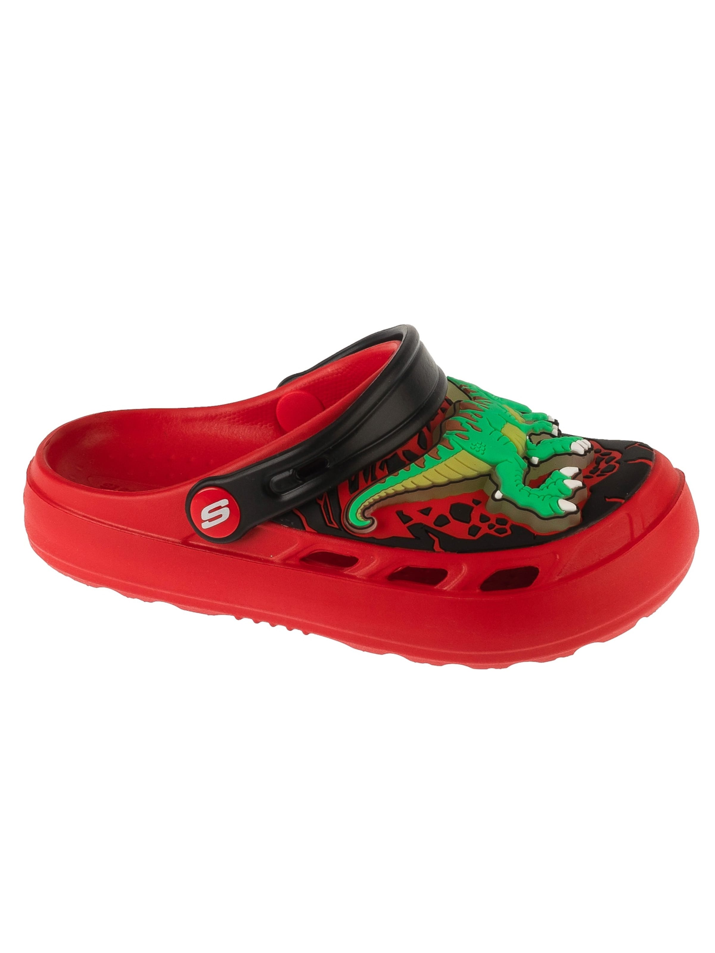SKECHERS Sandals 'Skechers Foamies: Swifters - T-Rex-Brights' in Red: front