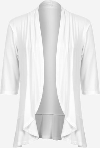 LapaPlus - Cárdigan 'Women Shirt' en blanco: frente