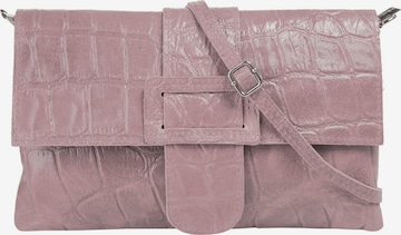 Cluty - Bolso de noche en rosa: frente