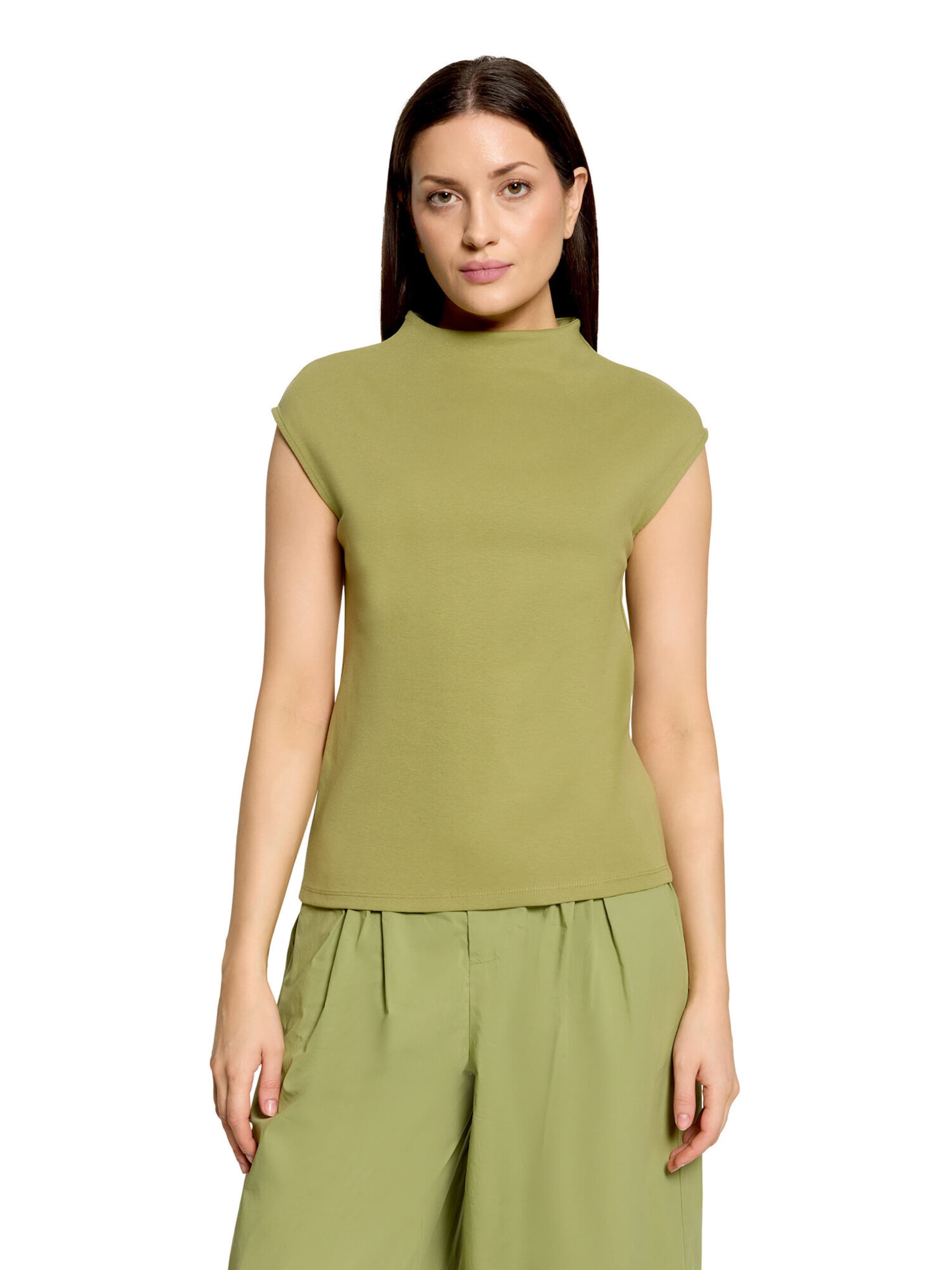 Cartoon Shirt in Green: front
