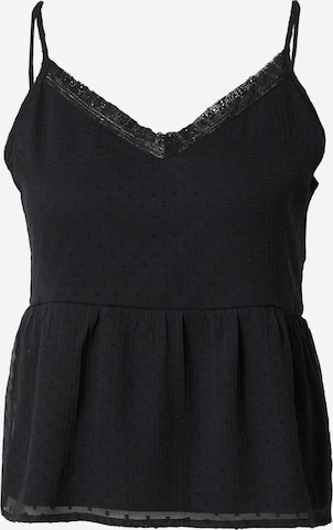 ABOUT YOU Top 'Lina' in Black: front
