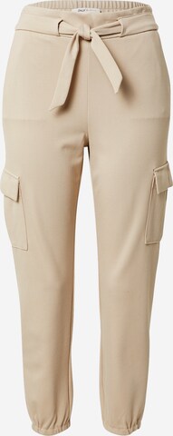 ONLY - Pantalón cargo 'Poptrash' en beige: frente