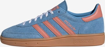 Sneaker bassa 'Handball Spezial' di ADIDAS ORIGINALS in blu: frontale