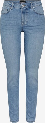 Skinny Jean 'NUNNA' PIECES en bleu : devant