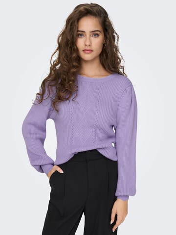 Pull-over 'FIA' ONLY en violet