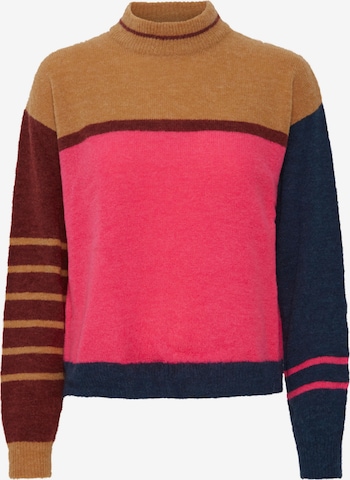 PULZ Jeans Sweater 'Astrid ' in Mixed colors: front