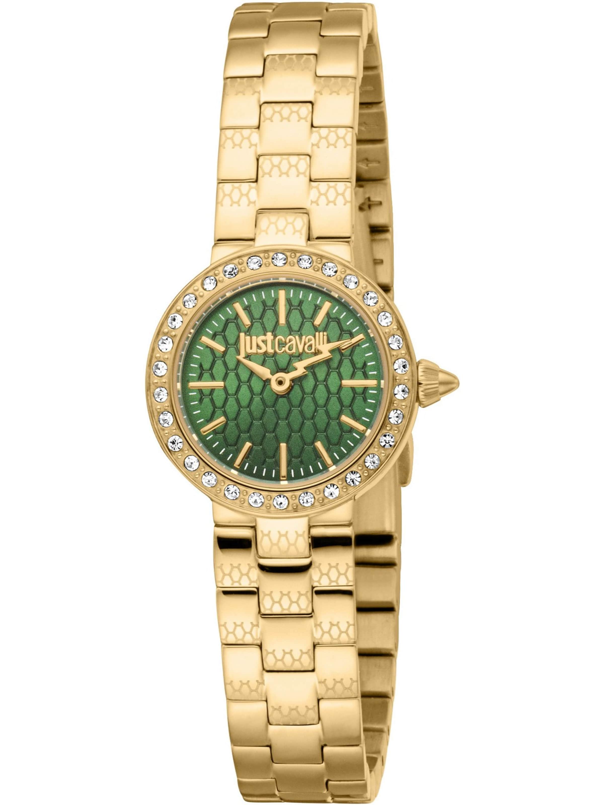 Just Cavalli Uhr in Gold: Vorderseite