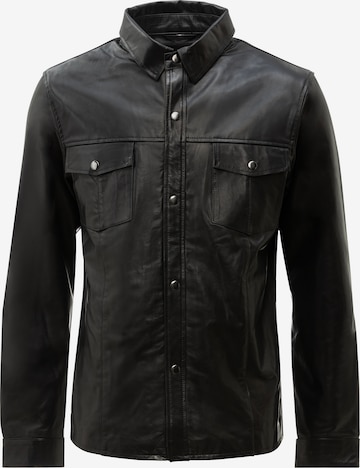 Coupe regular Chemise RICANO en noir : devant
